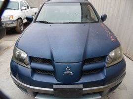 2004 MITSUBBISHI OUTLANDER XLS NAVY BLUE 2.4L AT 2WD 183877